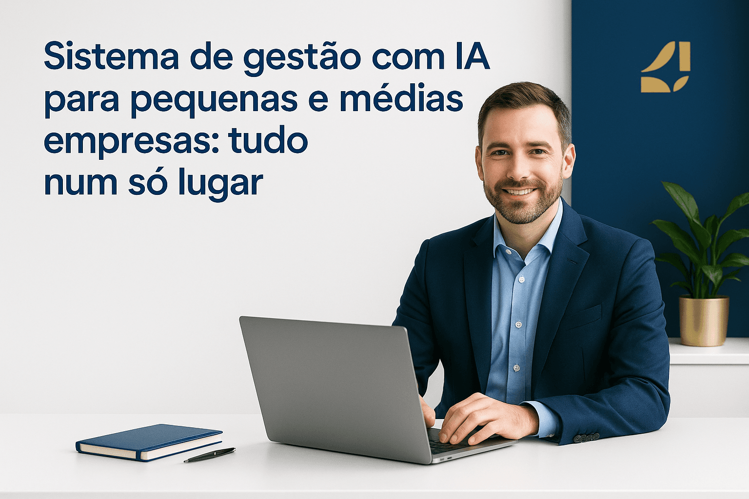 Sistema de gestão com IA para pequenas e médias empresas: tudo num só lugar